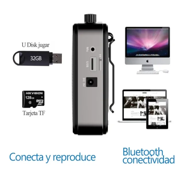 Sistema de megafonía profesional 30W NUEVO