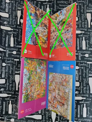 Puzzles marca Heye 2000 Piezas