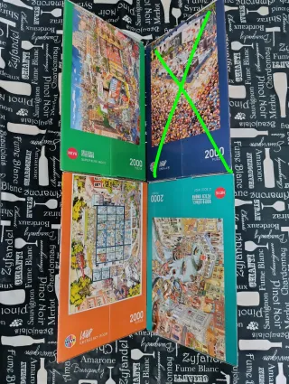 Puzzles marca Heye 2000 Piezas