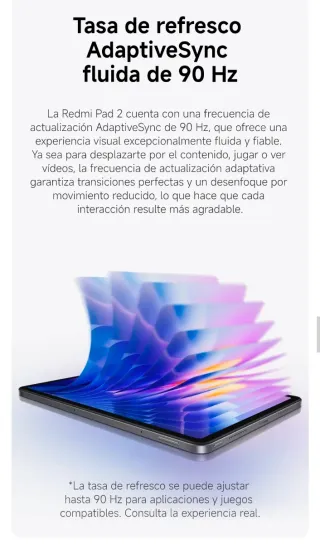 Xiaomi Redmi Pad 2 128GB A ESTRENAR, PRECINTADA!