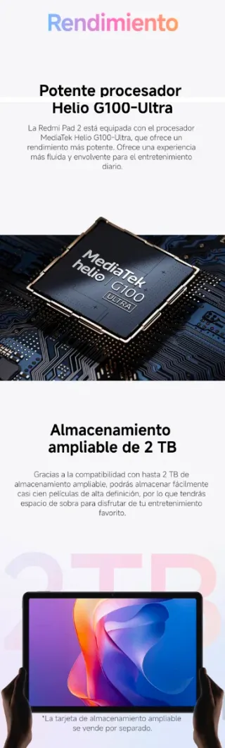 Xiaomi Redmi Pad 2 128GB A ESTRENAR, PRECINTADA!