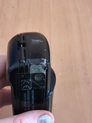 Olympus MJU II Cámara Analógica Negra