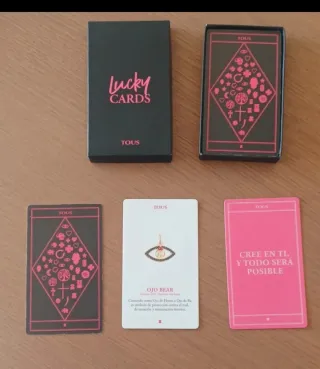 Collar Tous Plata + cartas de la suerte