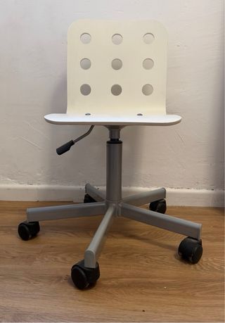 Silla Ikea blanca madera