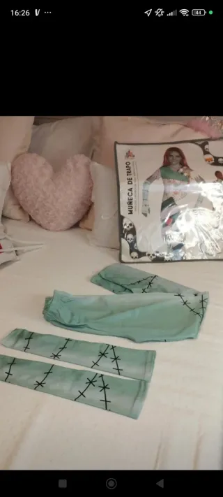 Disfraz patchwork niña.T 10