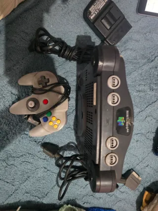 Nintendo 64 Consola + Mando + Adaptador