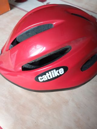 Casco de bici infantil rojo Catlike