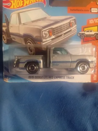 Hot Wheels Camión Plata 10/10