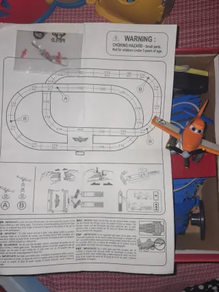 Pista de Coches y Aviones Disney Planes