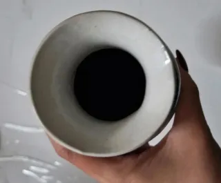 Vaso Ceramica Disegno a Quadri