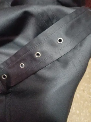 Gabardina Abrigo Negra Nueva