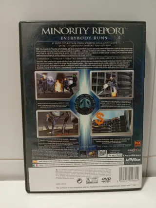 Minority Report: Everybody Runs PS2