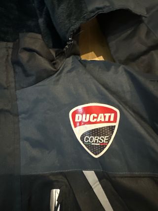 Chaqueta Ducati Invierno Negra/Gris