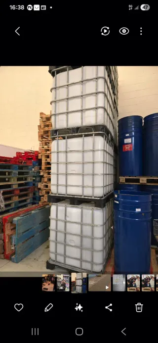 Contenedor IBC 1000L