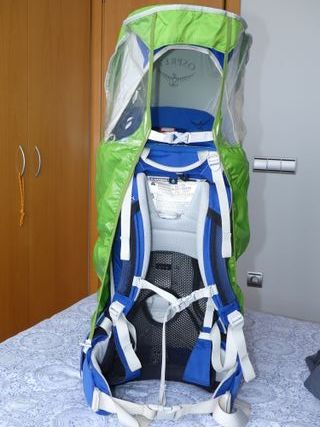 Mochila Portabebé Osprey Poco + Lluvia