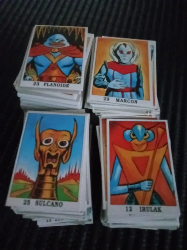 750 Cromos Locos Extraterrestres ref 190