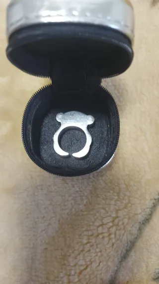 Anillo Tous Plata 925 con Estuche