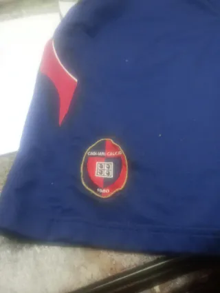 Pantaloncino calcio Cagliari Macron