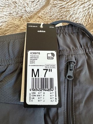 Adidas Shorts Grises Deportivos