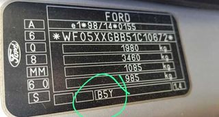 Llanta ford 322277 1s7jaa mondeo iii 2.0 16v tddi