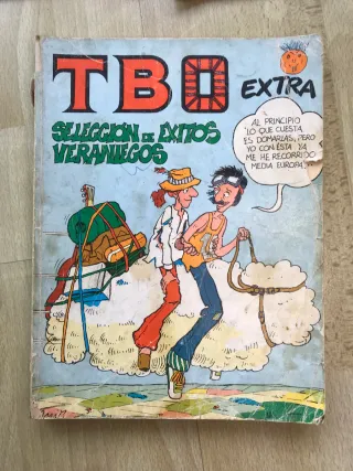 Lote de ejemplares de la revista TBO