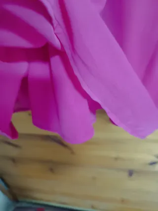 Vestido fiesta verano rosa lentejuelas