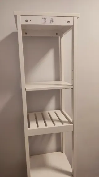 Estantería blanca de madera Ikea