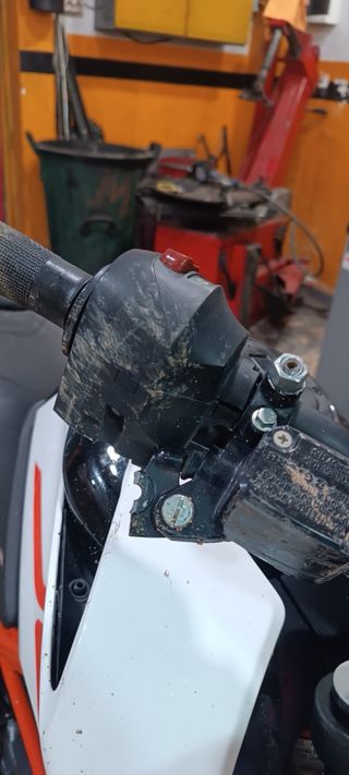 KTM Duke 390 2019 Siniestro