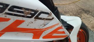 KTM Duke 390 2019 Siniestro