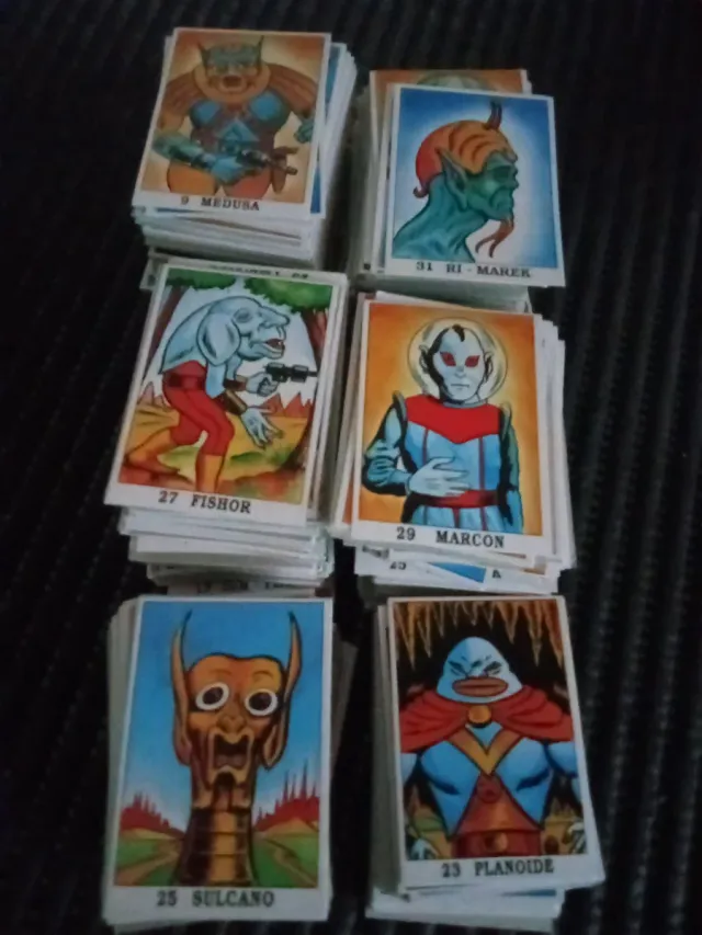 750 Cromos Locos Extraterrestres ref 191