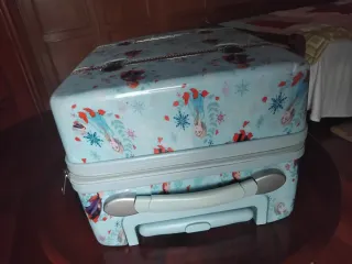 Valigia per Bambini Frozen Blu e Argento