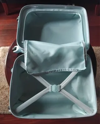 Valigia per Bambini Frozen Blu e Argento