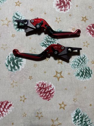 Manetas T-Max 500 Rojas y Negras.