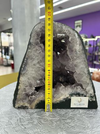 Geoda de Amatista Violeta y Cuarzo de Brasil 5,5k