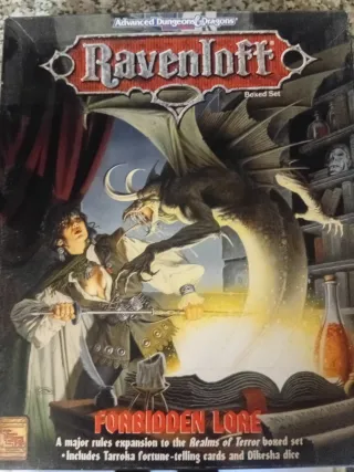 AD&D Ravenloft Forbidden Lore Boxed Set