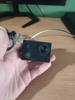 Cámara de acción negra