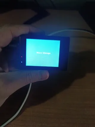 Cámara de acción negra