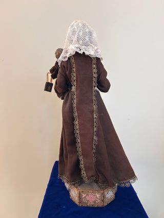 Virgen del Carmen Capipota. Talla madera policroma