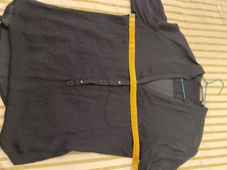 Blusa Zara Azul Marino Talla M