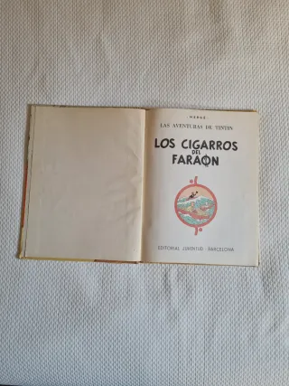 Tintin 2a Ed Los Cigarros del Faraón