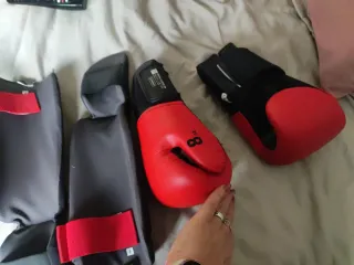 Kit Boxeo/Muay Thai Leone Rojo