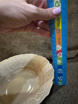 Prato Fundo/Saladeira Primark Home Cerâmica Bege