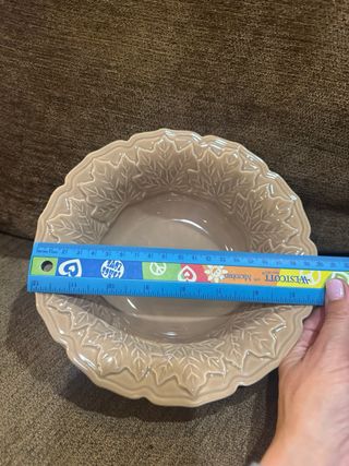 Prato Fundo/Saladeira Primark Home Cerâmica Bege