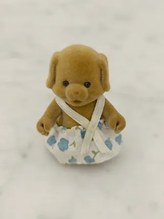 Figuras perro padre e hija