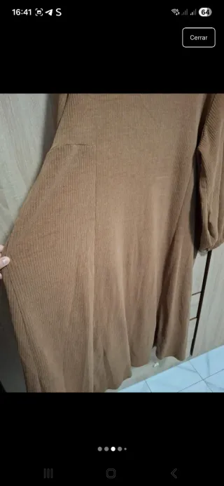 Vestido punto largo invierno Talla única