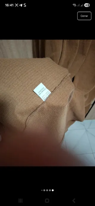 Vestido punto largo invierno Talla única