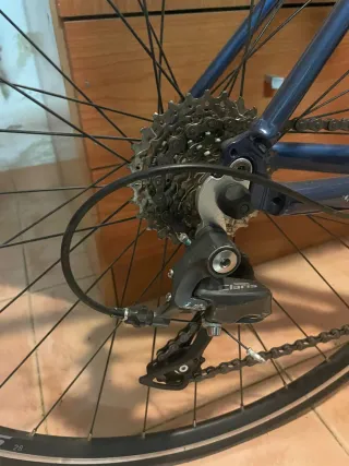 Bicicleta de carretera Kross azul XS