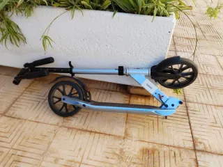 Patinete, Oxelo, con casco