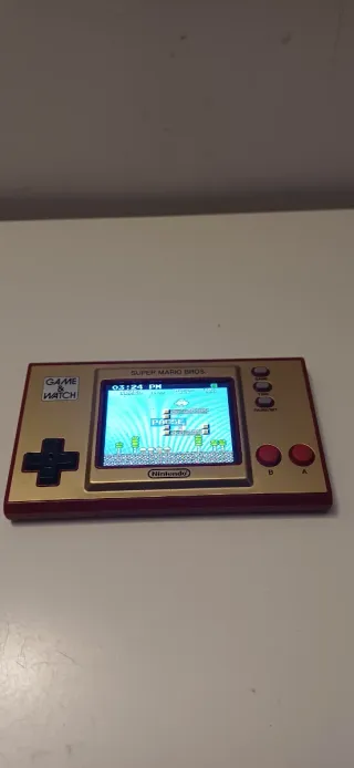 Nintendo Game & Watch Super Mario Bros. Dorado