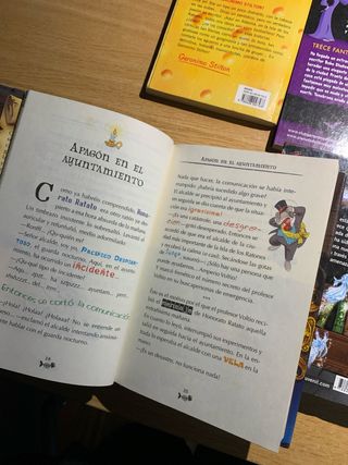 PACK 4 LIBROS GERÓNIMO STILTON